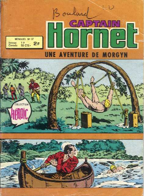 Scan de la Couverture Captain Hornet n 37